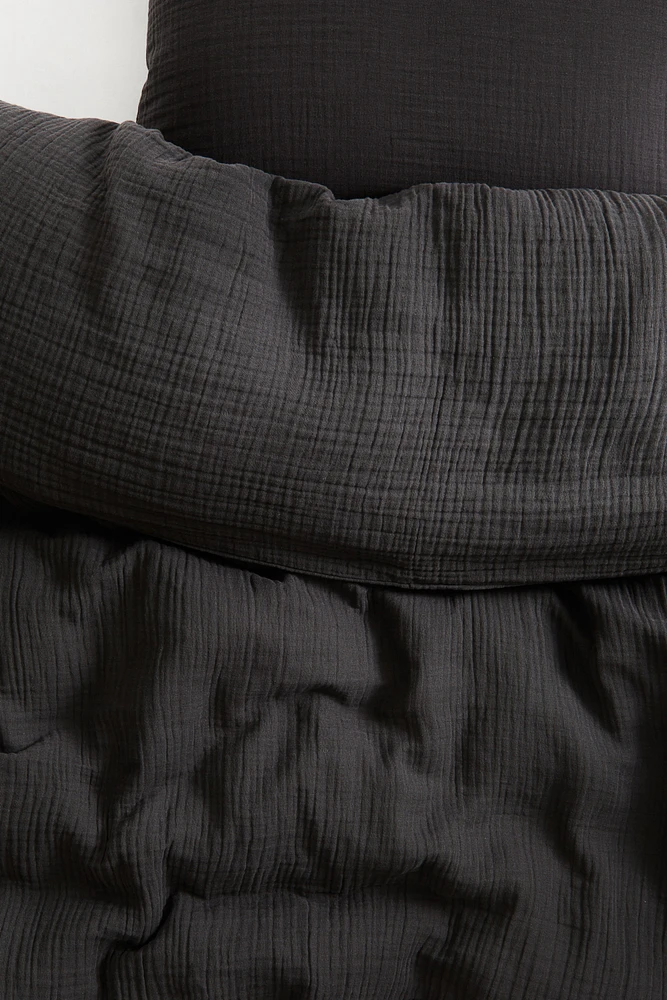 Muslin Twin Duvet Cover Set