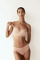 Soutien-gorge balconnet rembourré sans coutures