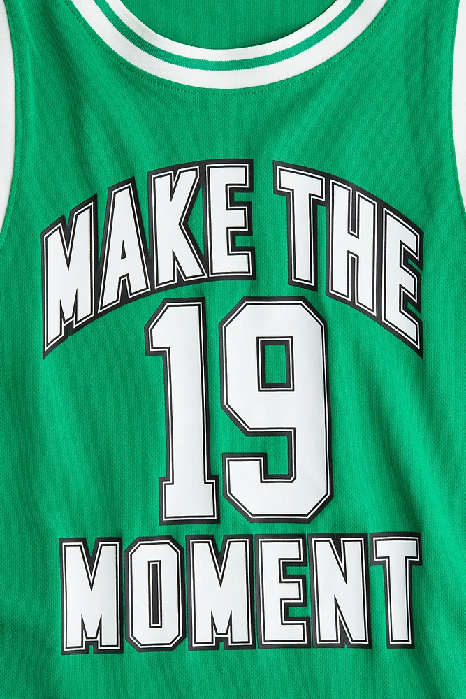 Mesh Basketball Tank Top