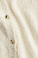 Slub-knit cardigan