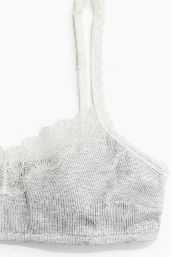 Soutien-gorge souple en coton