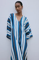 V-neck Kaftan Dress