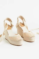 Wedge-heel Espadrilles