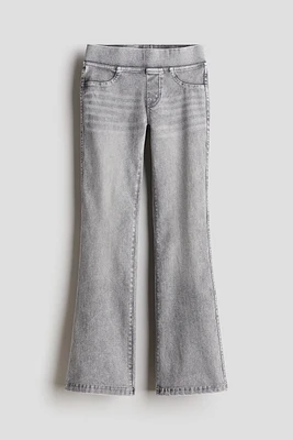 Pantalon évasé en jersey