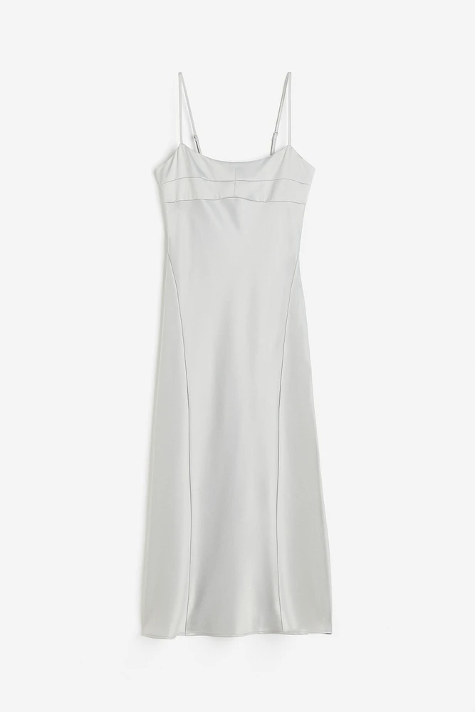 Satin slip dress