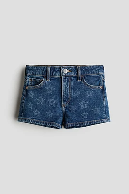 Relaxed Fit Denim Shorts