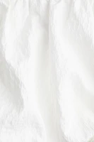 Bubble-Hem Mini Skirt