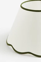 Scalloped-edge Lampshade
