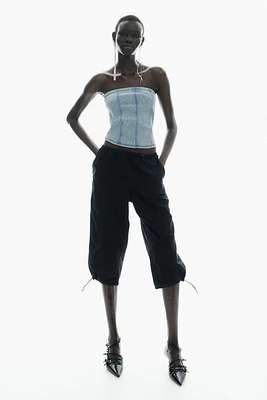 Pantalon Capri Cargo