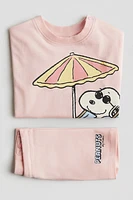Ensemble 2 pièces en coton imprimé