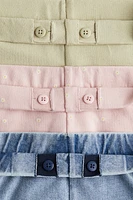 3-pack Cotton Leggings