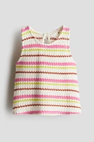 Textured-Knit Tank Top