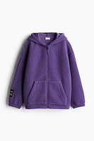 Teddy Fleece Activewear Hooded Jacket