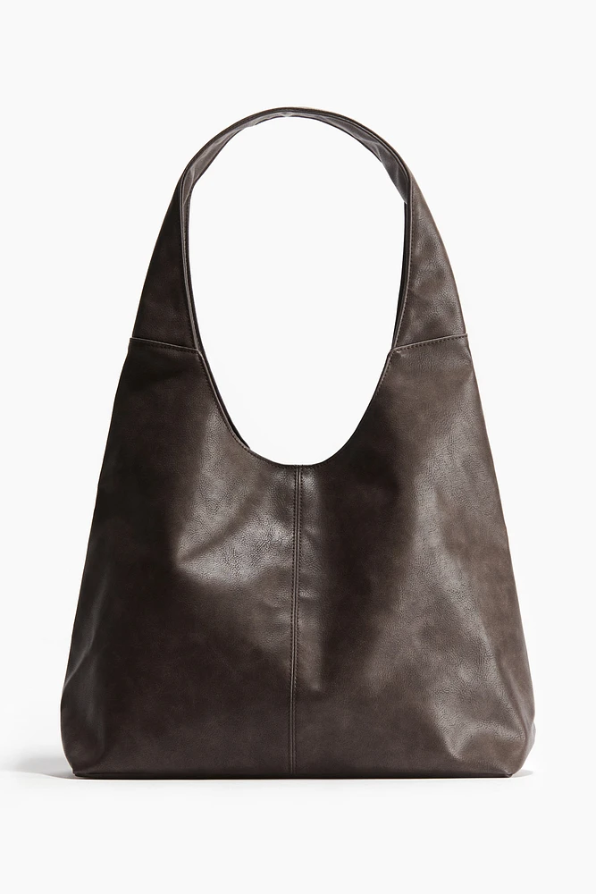 Sac bandoulière enduit