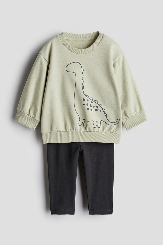 2-piece Sweatshirt and Leggings Set