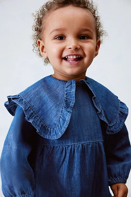 Denim Romper Suit