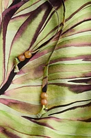 Wide-Leg Drawstring Pants