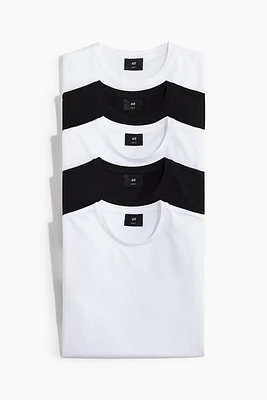 5-pack Slim Fit T-shirts
