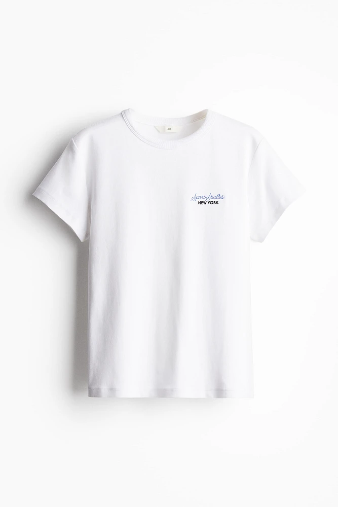 T-shirt ajusté en coton