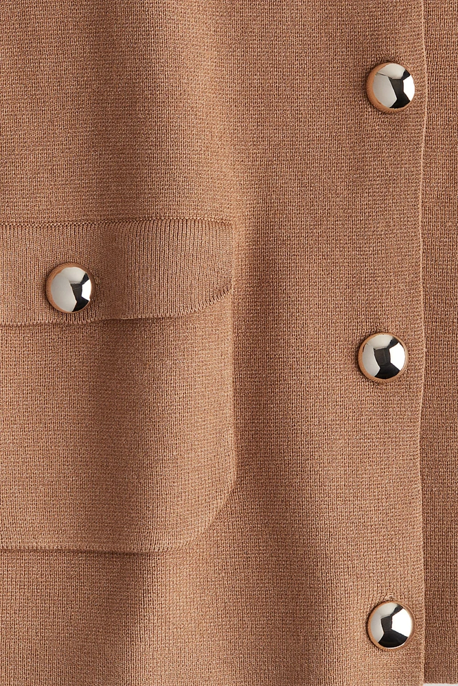 Pocket-Detail Cardigan