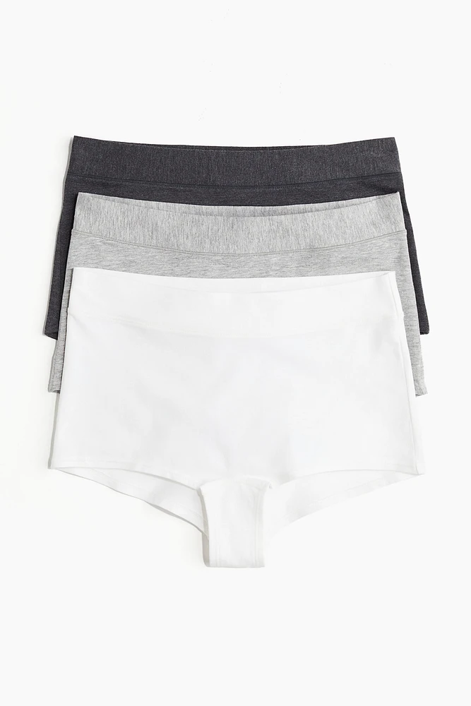 3-pack Cotton Shortie Briefs