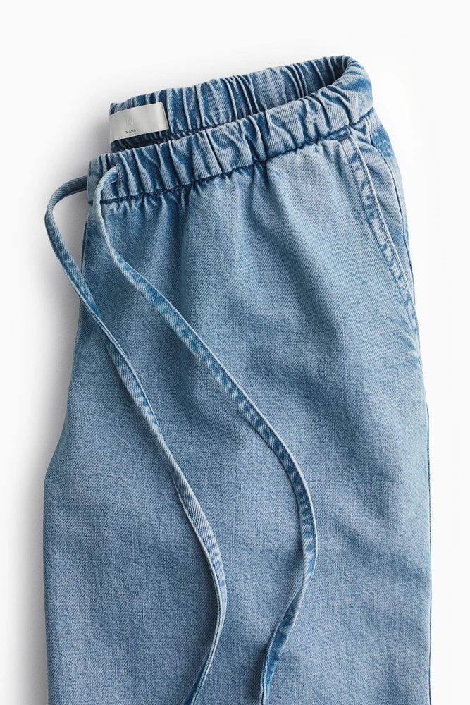 MAMA Denim Pull-on Pants