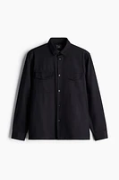 Regular Fit Utility Overshirt