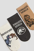 5-Pack Intarsia-Motif Socks