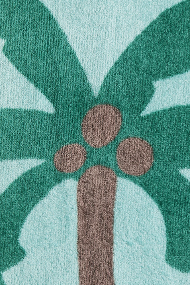Serviette de bain à motif