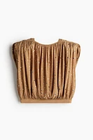 Rhinestone-Embellished Top