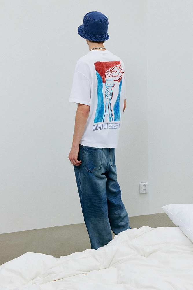 Loose Fit Printed T-shirt
