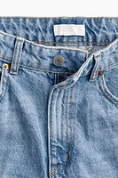 Creased Tapered Jeans