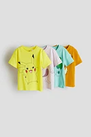 4-pack Printed T-shirts