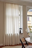 One-pack Long and Wide Lyocell-Blend Curtain Panel