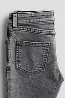 Denim Shorts with Motif