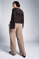 Crêped Jersey Pants