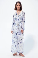 MAMA Long Nursing Dress