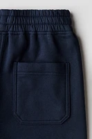 Short cargo en molleton à l'intérieur brossé