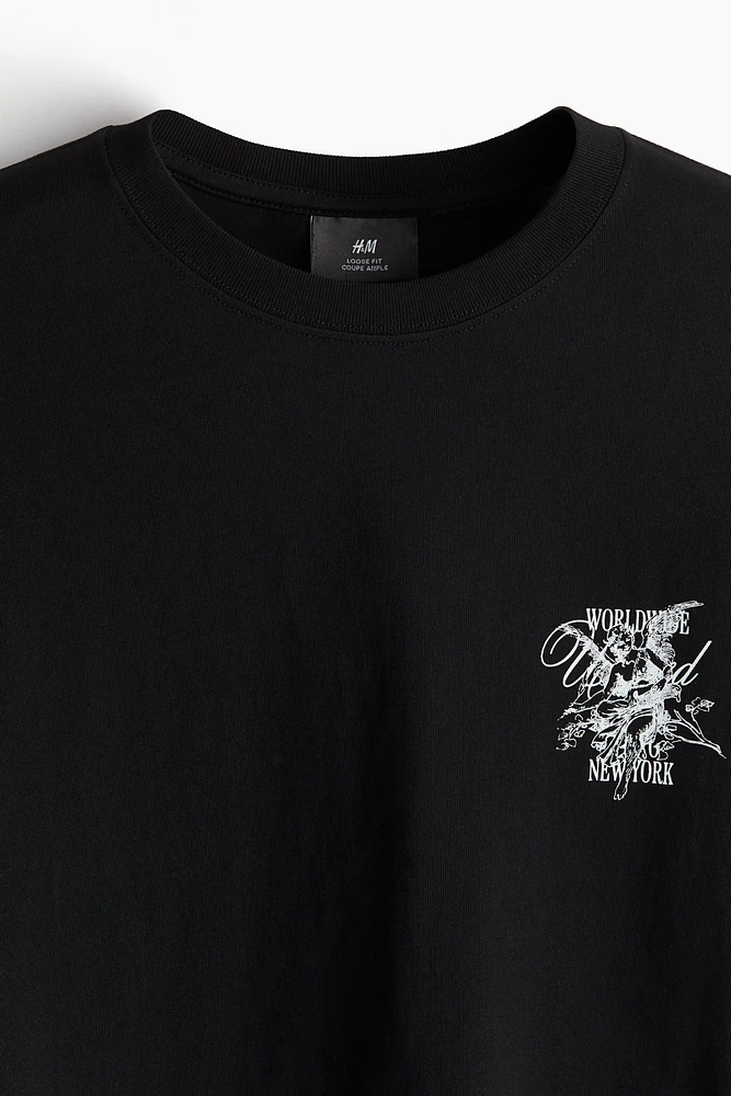 Loose Fit Printed T-shirt