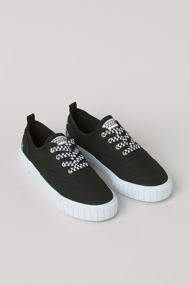 Low Profile Canvas Sneakers