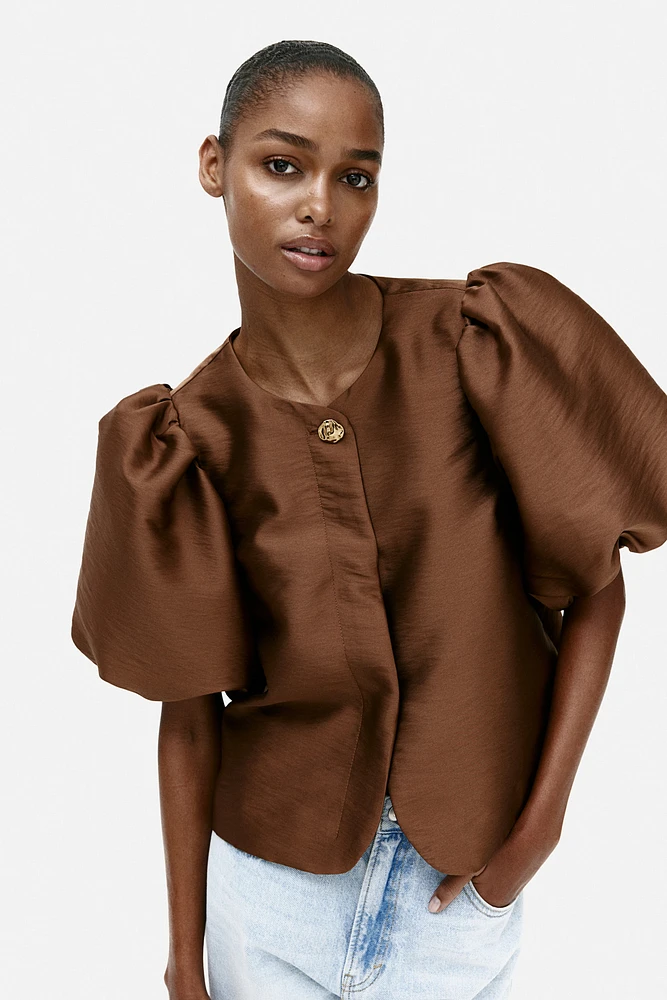 Blouse à manches ballon
