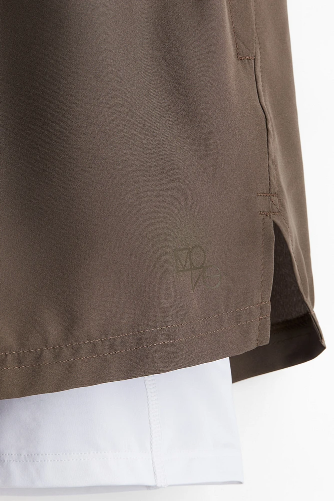 Double-Layered Sports Shorts with DryMove™