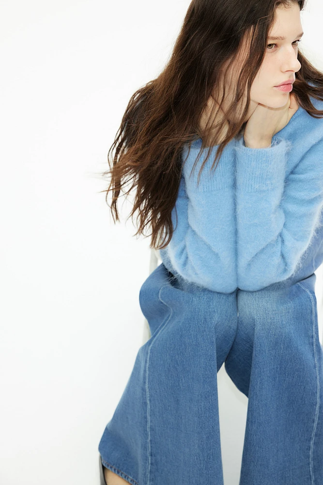 Gilet en mohair mélangé