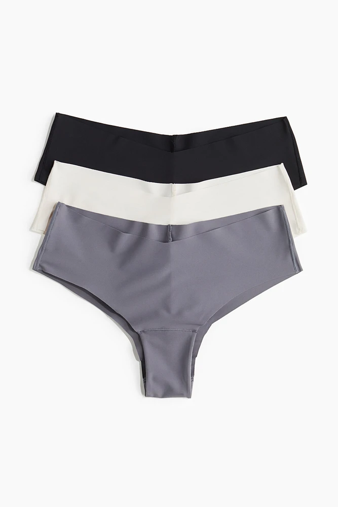 3-pack Invisible Cheeky Hipster Briefs