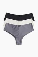 3-pack Invisible Cheeky Hipster Briefs