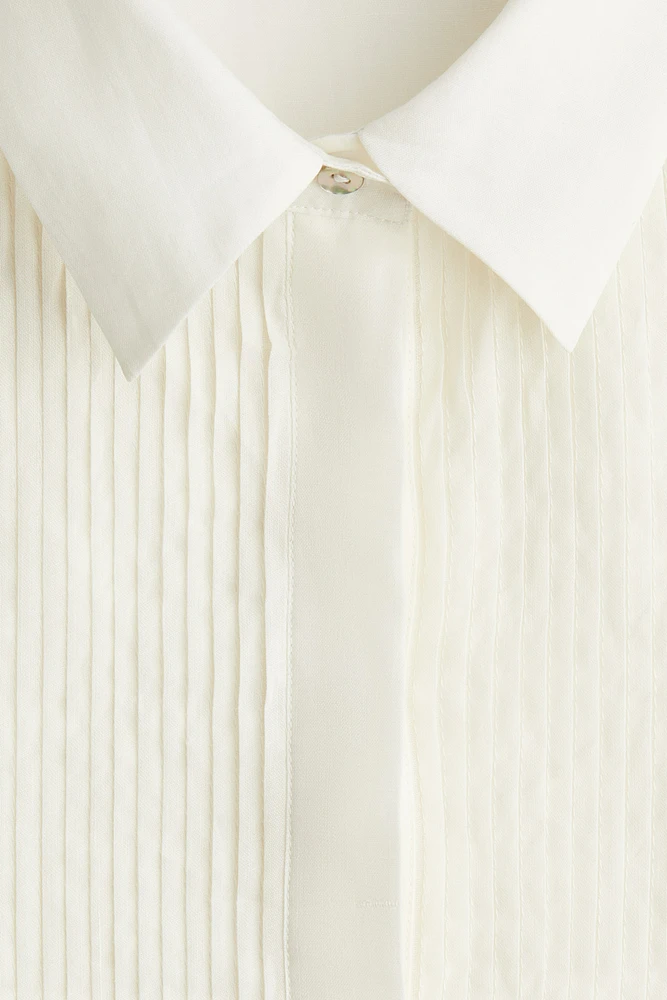 Ramie Tuxedo Shirt