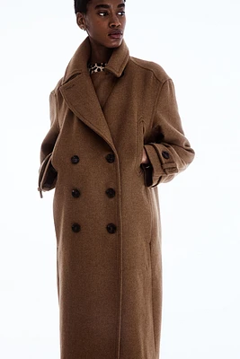 Wool-Blend Coat