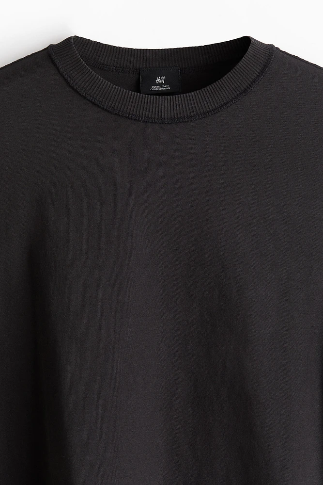 Boxy Fit Washed T-shirt