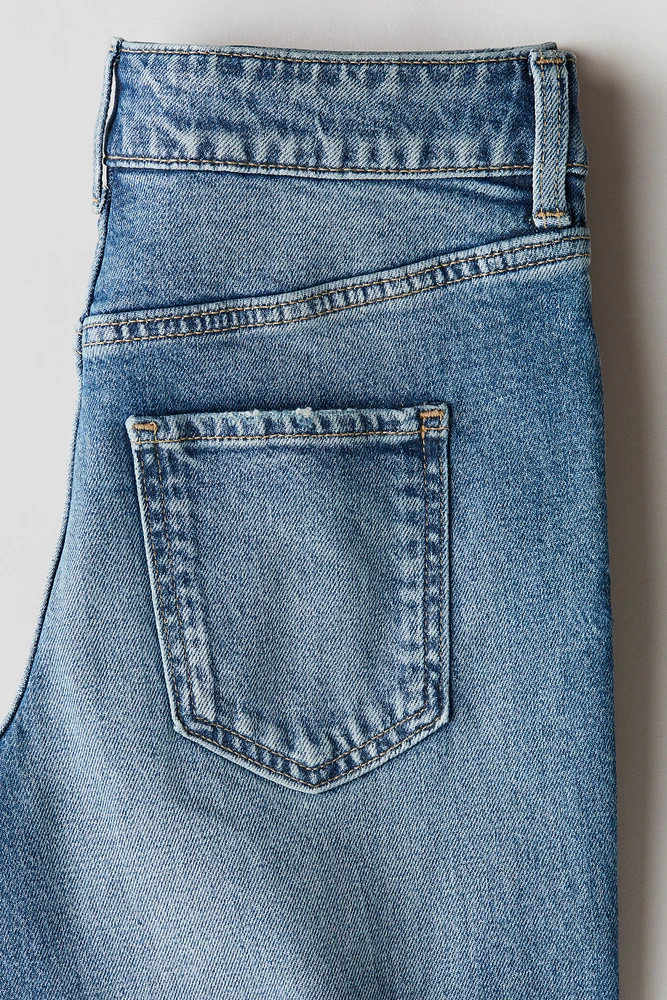 Baggy Fit Bootcut Leg Jeans