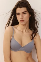 Soutien-gorge coussiné en jersey avec armatures